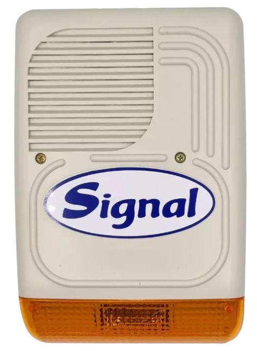 Signal PS-128 kültéri sziréna: klasszikus házikó forma