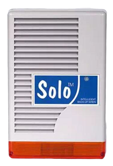 Solo kültéri sziréna: modern, letisztult forma